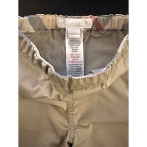Burberry Infant‎ Pull-On Chino Khaki Pant Size 6-mth Beige Novocheck Trim Lining